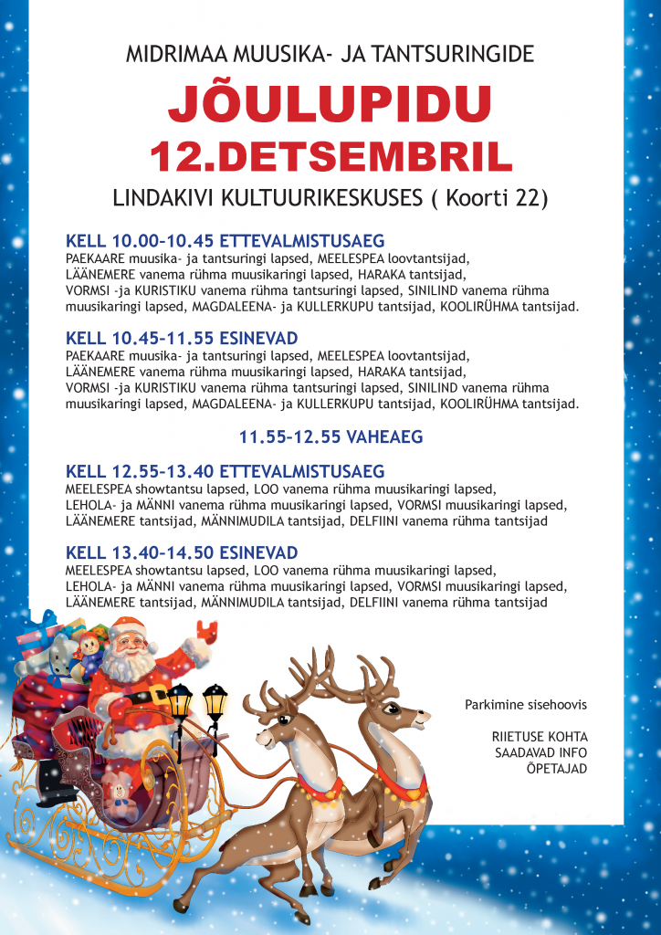 Midrimaa jõulupidu 2015